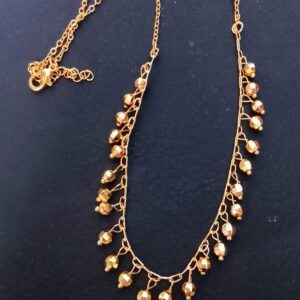 Golden cecklace