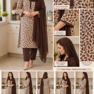 Elegant Brown & Beige Winter Collection 🤎